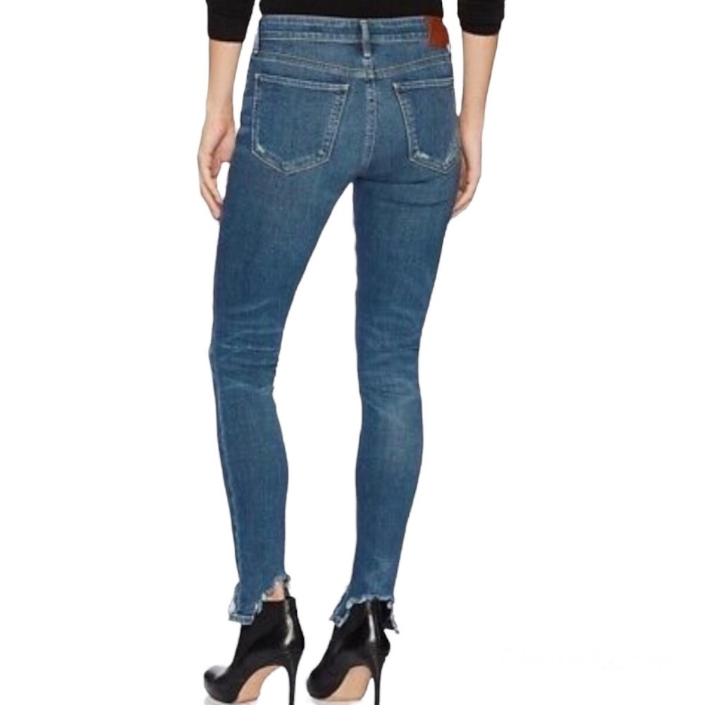 NWT Lucky Brand Ava Skinny Ankle Stitched Jean in South Lake Size 25/ Size 0 - Picture 4 of 14